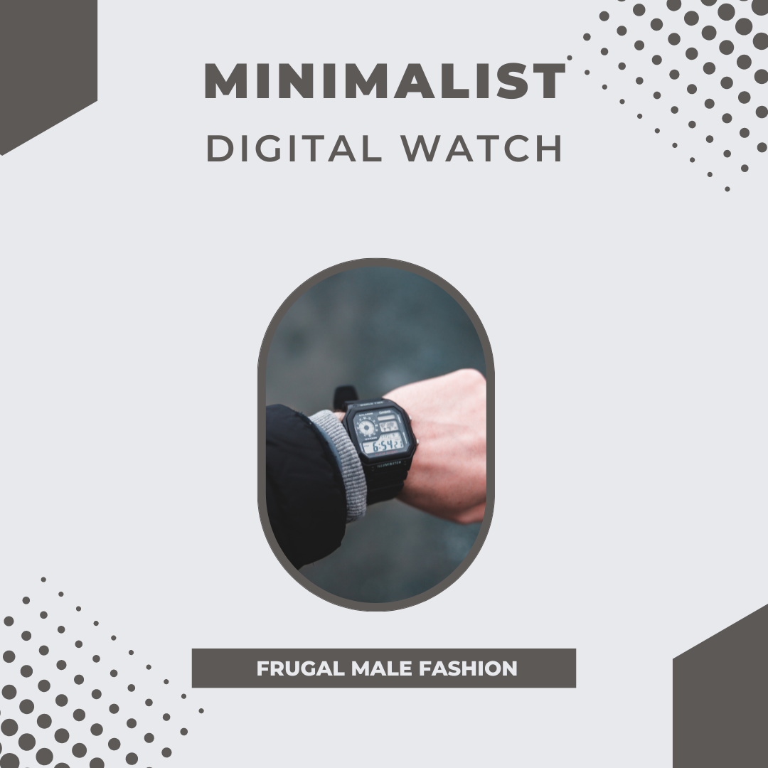Minimalist Digital Watch